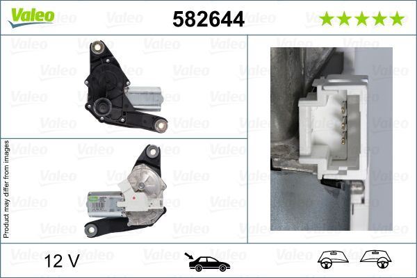 Peugeot 106 Rear Wiper Motor, Valeo OEM, OEM 6405K6 - View 6