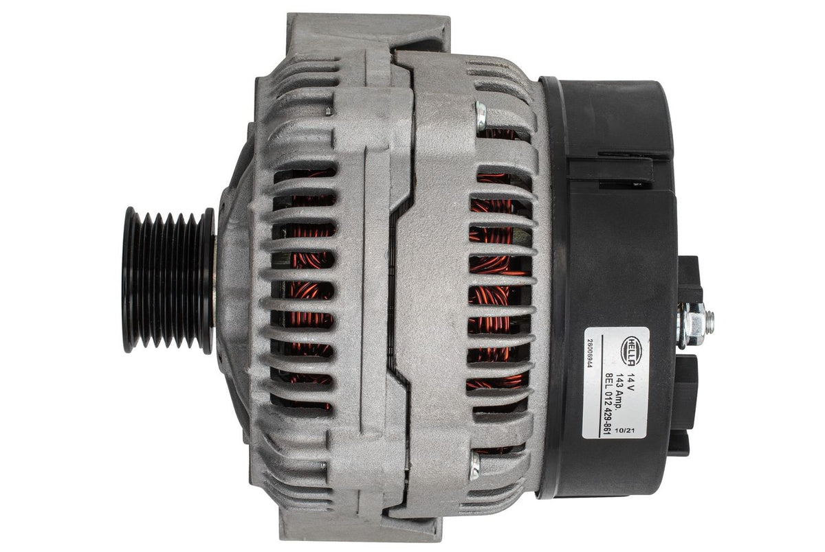 Hella Alternator for Mercedes-Benz, OEM quality, OEM 0091545602, MPN 8EL 012 429-861