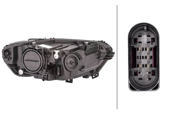 Mercedes-Benz CLA Left Headlight, Hella OEM, OEM 1189062100 - View 2