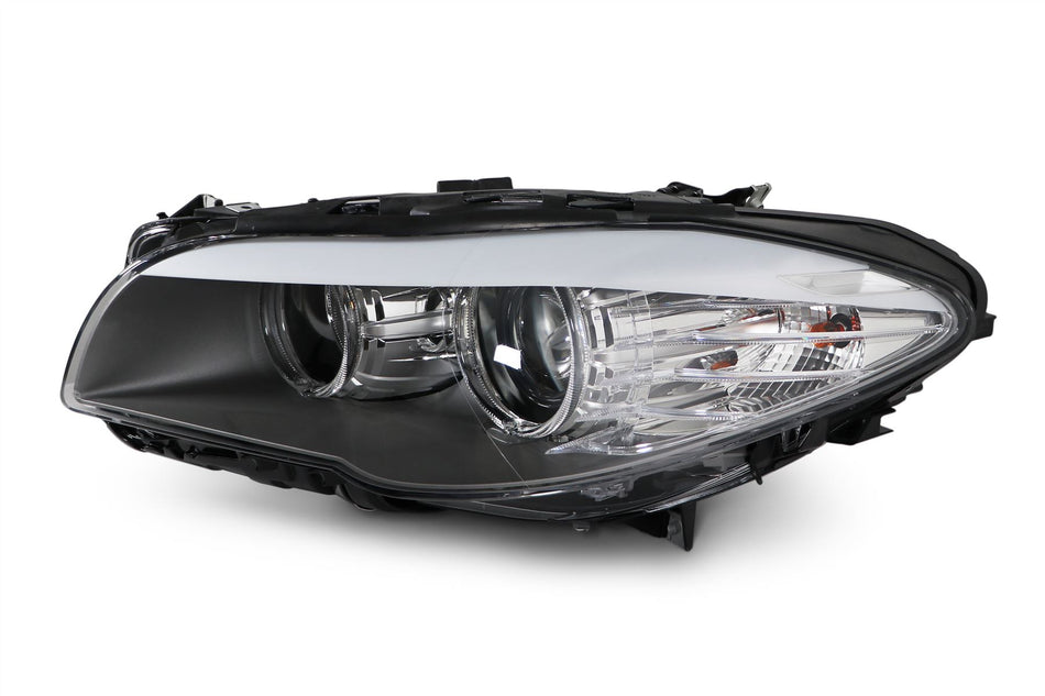BMW 5 Series Left Headlight, Hella OEM, OEM 63117203241 - View 2