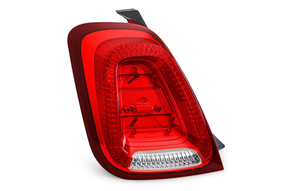 Fiat 500 Left Rear Light, Magneti Marelli OEM, OEM 52007424, MPN LLL412