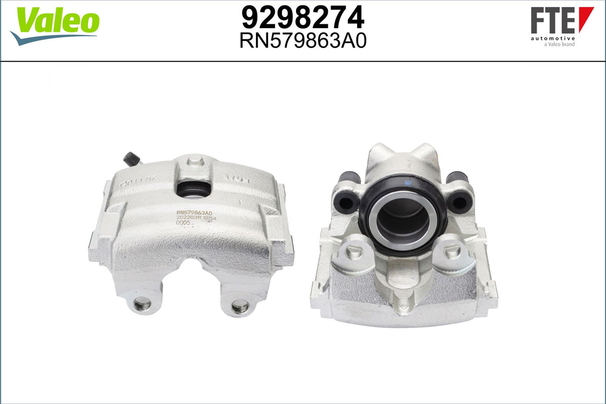 Valeo Left Brake Caliper Left for MG, BMW & more, OEM quality, OEM 6750149, MPN 9298274
