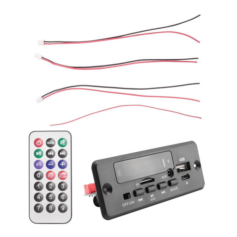 Bluetooth MP3 Amplifier Decoder Board - OEM 87.5-108MHZ | Eurowagens - View 6