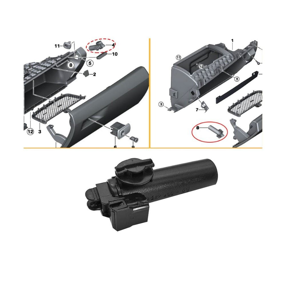 Glove Box - for BMW - OEM 51169227250 | Eurowagens - View 2