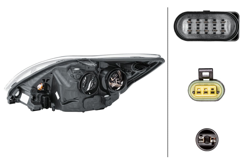 Hella Bi-Xenon Right Headlight – Ford | OEM 1 744 967