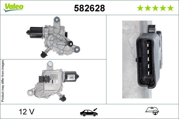 Valeo Front Wiper Motor for Citroen, OEM quality, OEM 6405PJ, MPN 582628