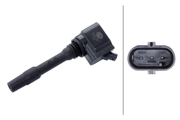 Hella Ignition Coil for BMW & Mini, OEM quality, OEM 12 13 7 619 385, MPN 5DA 358 168-041