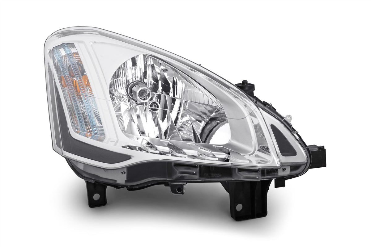 Citroen Berlingo Right Headlight, Valeo OEM, OEM 9677201780, MPN 44788
