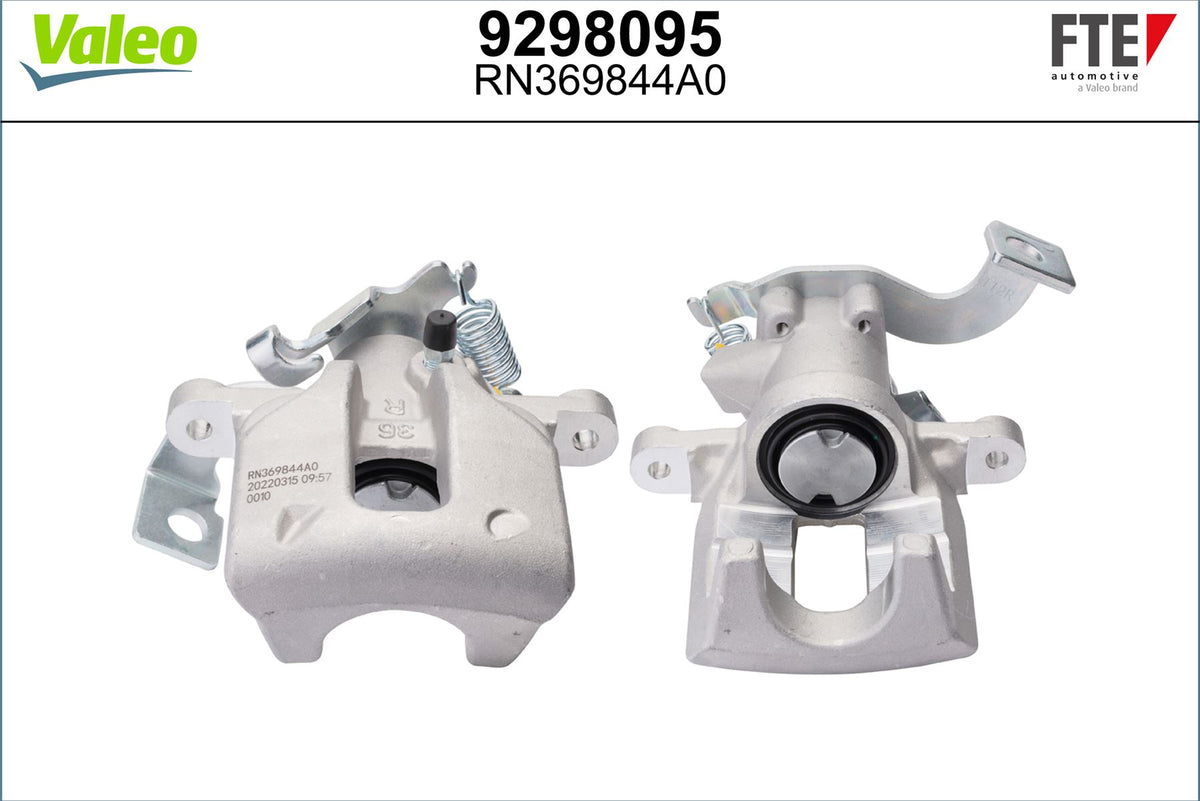Valeo Right Brake Caliper Right for Toyota, OEM quality, OEM 4783002100, MPN 9298095