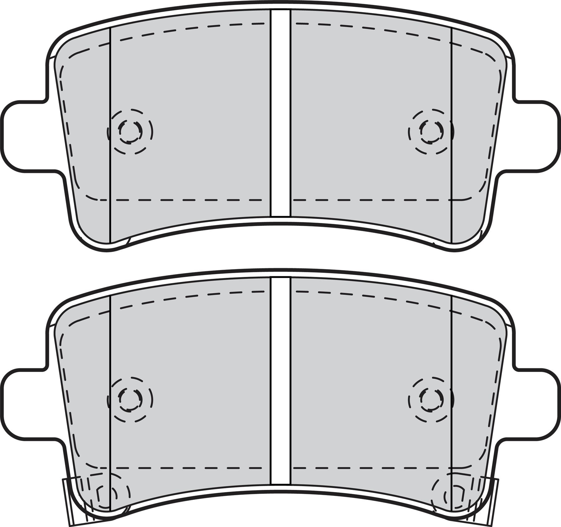 Valeo Rear Brake Pad Set for Vauxhall, Holden & more, OEM quality, OEM 2284 6359, MPN 302120