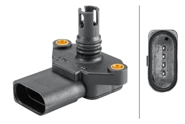 Hella Boost Pressure Sensor for Skoda, Volkswagen & more, OEM quality, OEM 036 906 051, MPN 6PP 358 152-161
