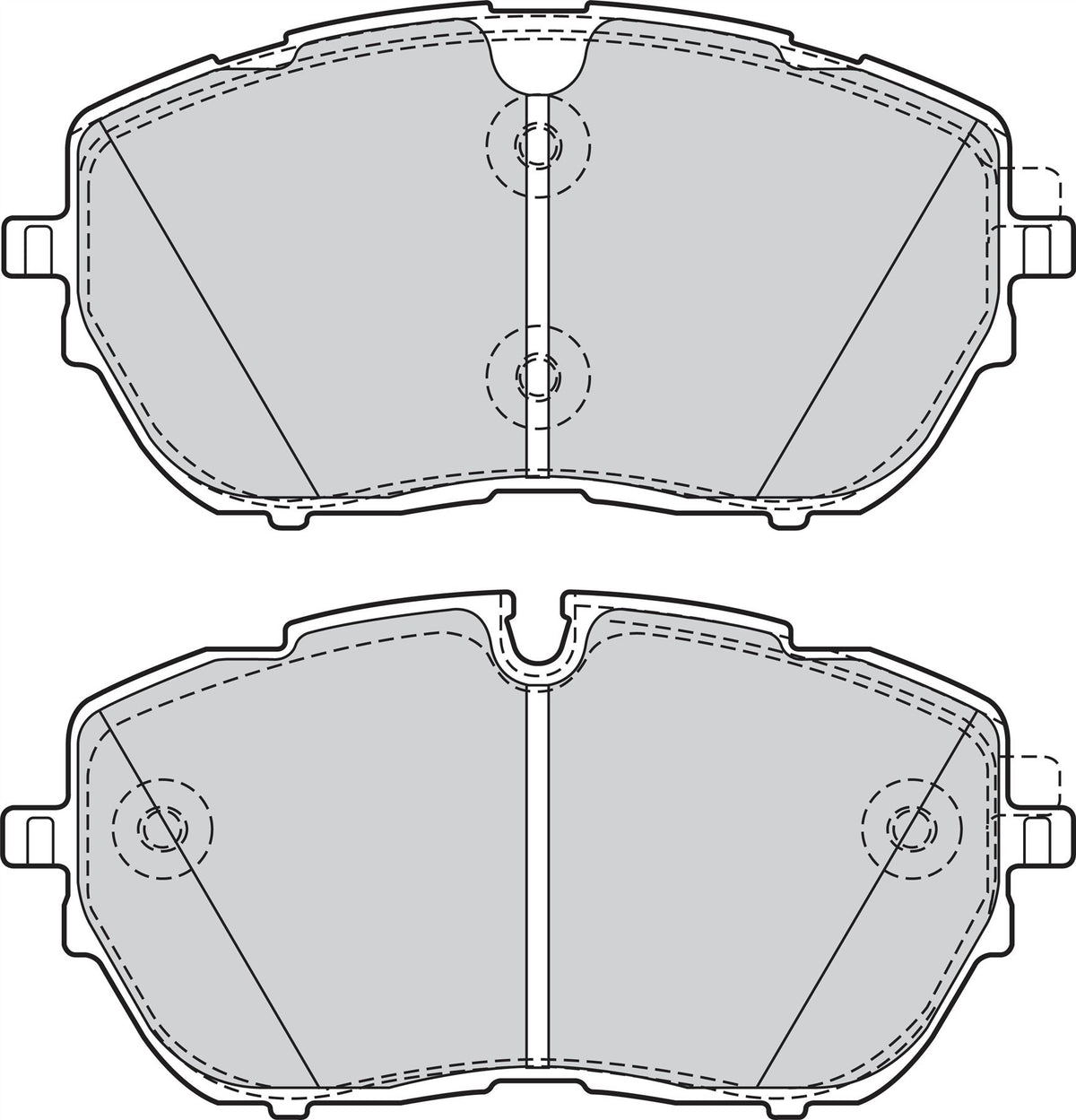 Valeo Front Brake Pad Set for Vauxhall, DS & more, OEM quality, OEM 1612373080, MPN 302205