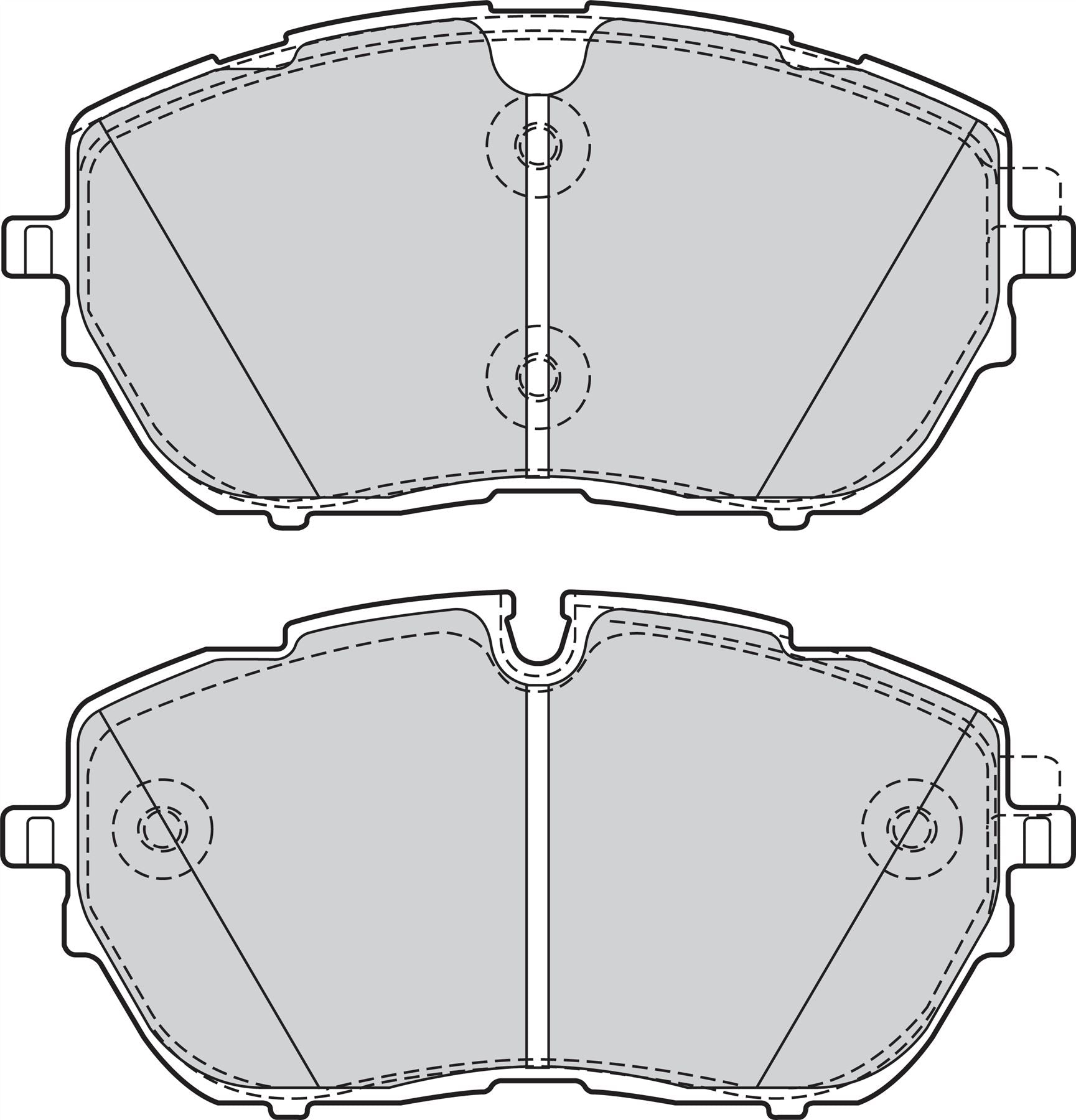 Valeo Front Brake Pad Set for Vauxhall, DS & more, OEM quality, OEM 1612373080, MPN 302205