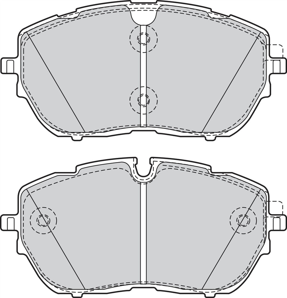 Valeo Front Brake Pad Set for Vauxhall, DS & more, OEM quality, OEM 1612373080, MPN 302205