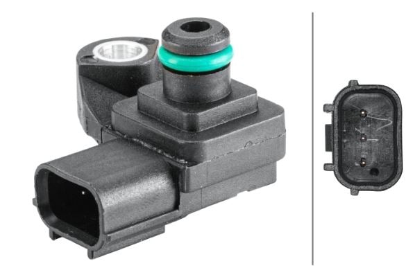 Hella Boost Pressure Sensor for Honda, OEM quality, OEM 37830RNAA01, MPN 6PP 358 152-361