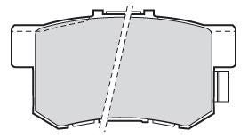 Valeo Rear Brake Pad Set for Honda, Acura & more, OEM quality, OEM 06430-S2A000, MPN 301682