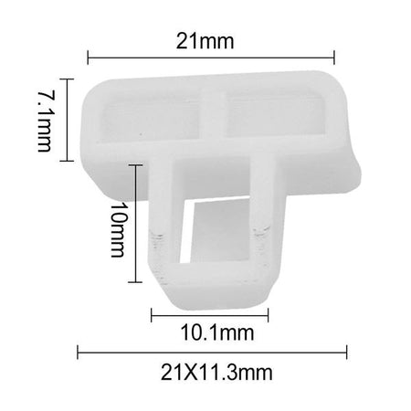 Bumper Cover Clip - for Jeep, Dodge & more | Eurowagens - View 4