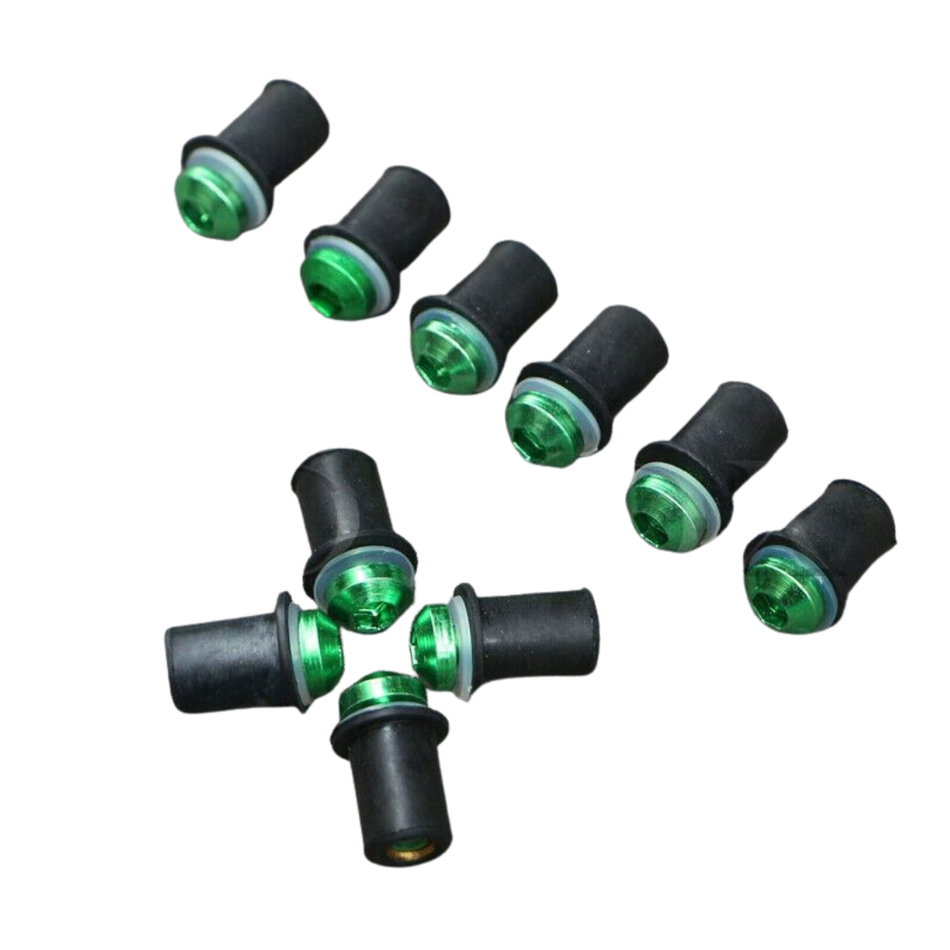 Green Motorcycle Windscreen Bolt Kit - for Honda | Eurowagens 