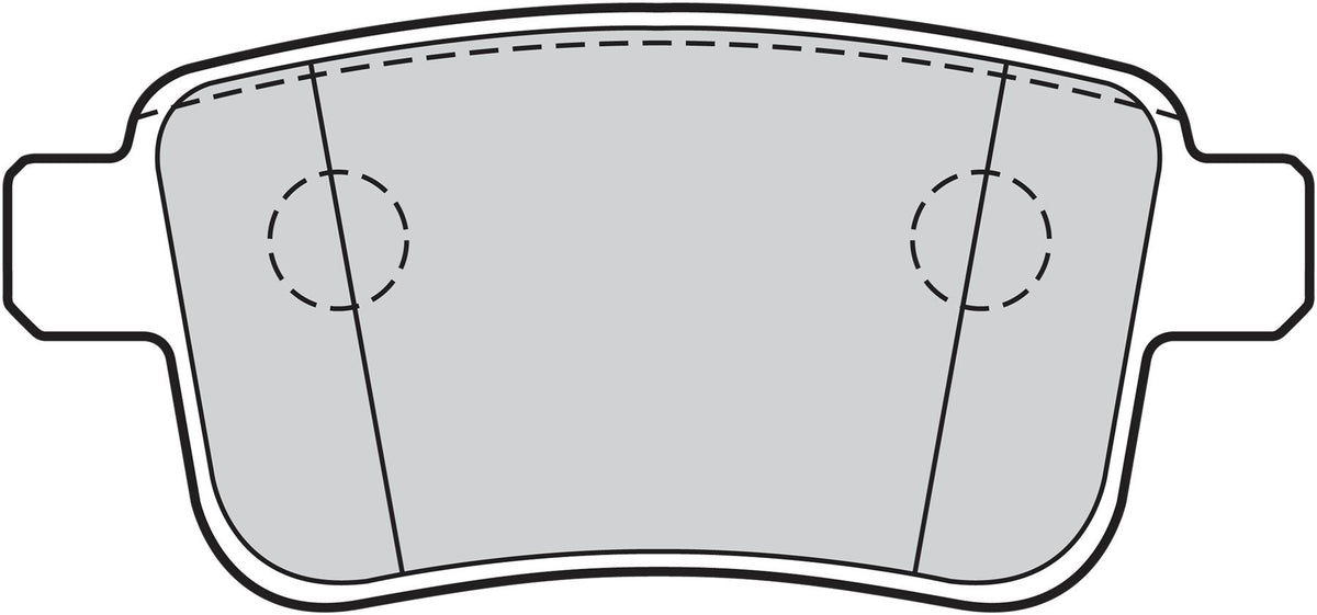 Valeo Rear Brake Pad Set for Renault, Nissan & more, OEM quality, OEM 44060-00Q3B, MPN 302216