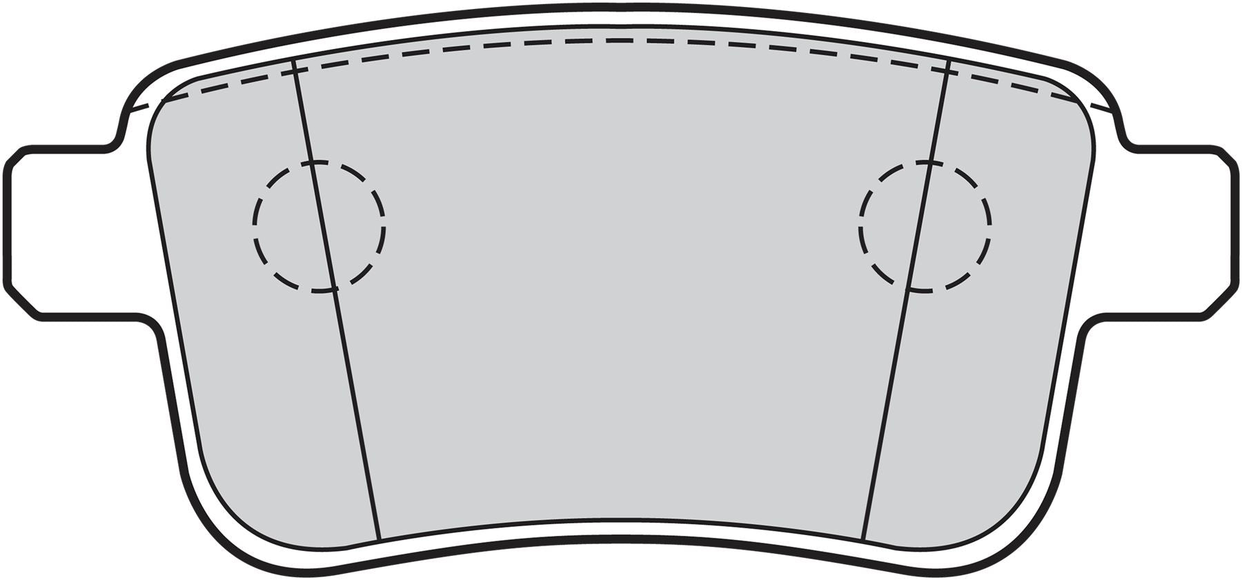 Valeo Rear Brake Pad Set for Renault, Nissan & more, OEM quality, OEM 44060-00Q3B, MPN 302216