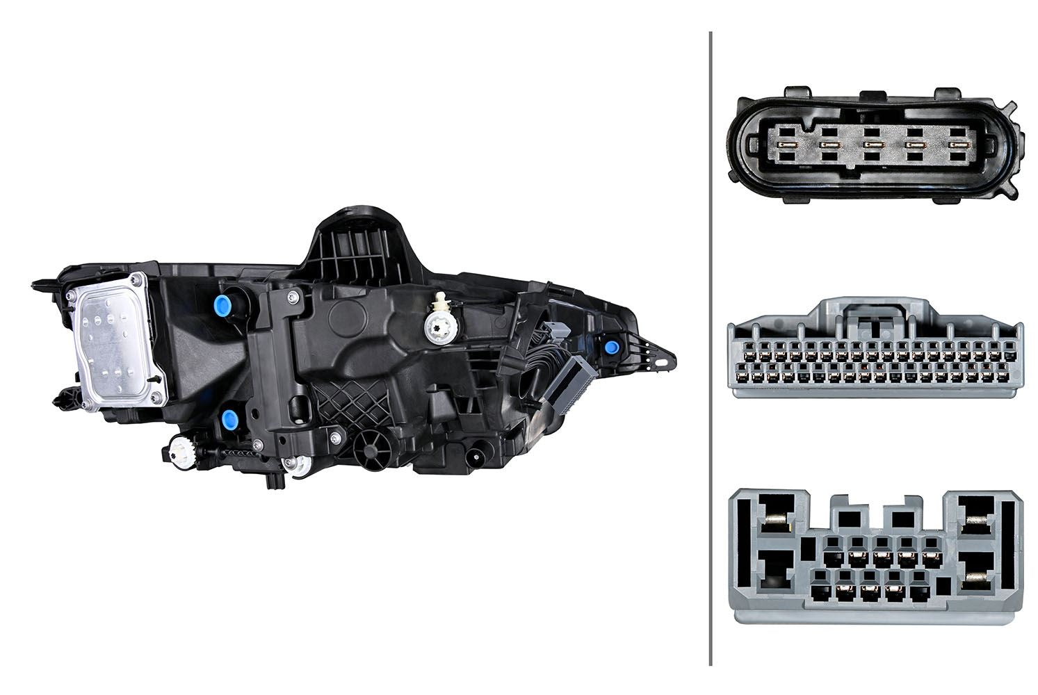 Hella LED Left Headlight for Volvo, OEM quality, OEM 32338017 - View 6