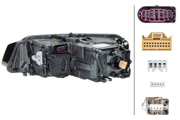 Audi A8 D4 Right Headlight | Hella OEM 4H0 941 006