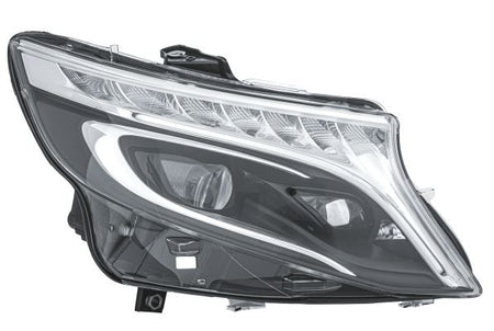 Hella LED Right Headlight for Mercedes-Benz, OEM quality, OEM A4479062601, MPN 1LX 011 284-581