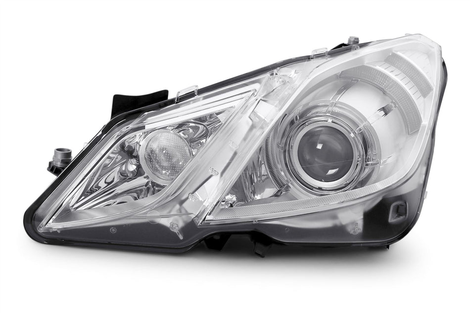 Mercedes-Benz E-Class Left Headlight, Hella OEM, OEM 2078200539, MPN 1ZT 011 733-051