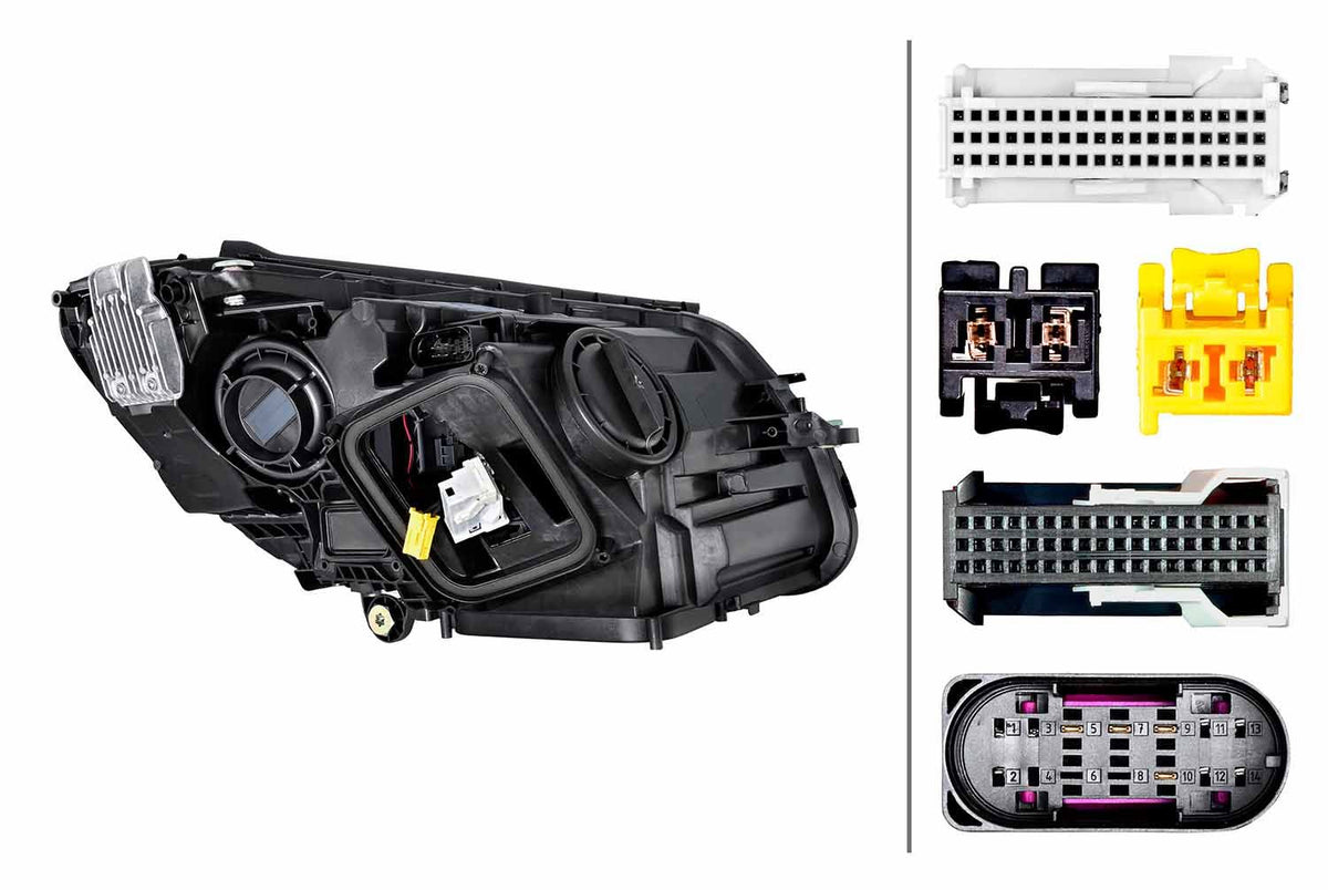 Hella LED Left Headlight for Mercedes-Benz, OEM quality, OEM 205 906 17 06 - View 2