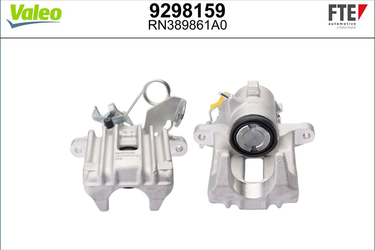 Valeo Left Brake Caliper Left for Audi & Volkswagen, OEM quality, OEM 8E0615423A, MPN 9298159