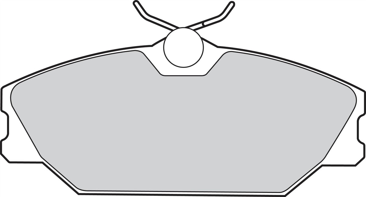 Valeo Front Brake Pad Set for Renault, OEM quality, OEM 410604441R, MPN 301473