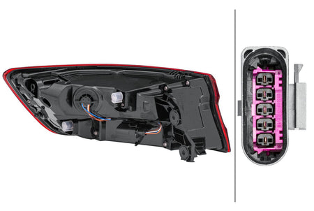 Hella LED Right Rear Light for Audi, OEM quality, OEM 8W5 945 092 G - View 3