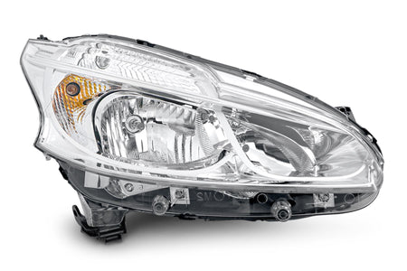 Peugeot 208 Right Headlight, Valeo OEM, OEM 9802221380, MPN 44747