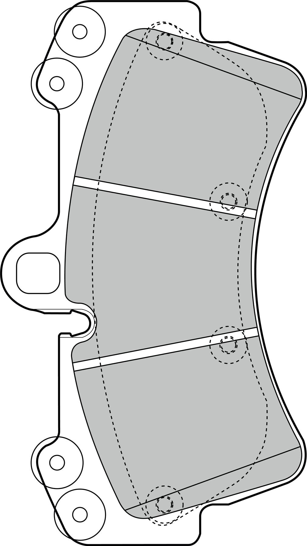 Valeo Front Brake Pad Set for Porsche, Audi & more, OEM quality, OEM 4L0698151A, MPN 302043