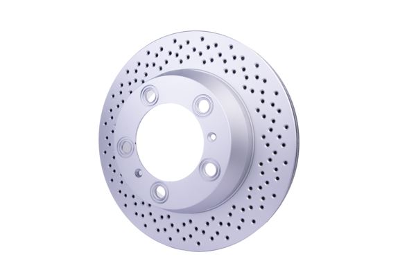 Hella Brake Disc for Porsche, OEM quality, OEM 98735240101 - View 2