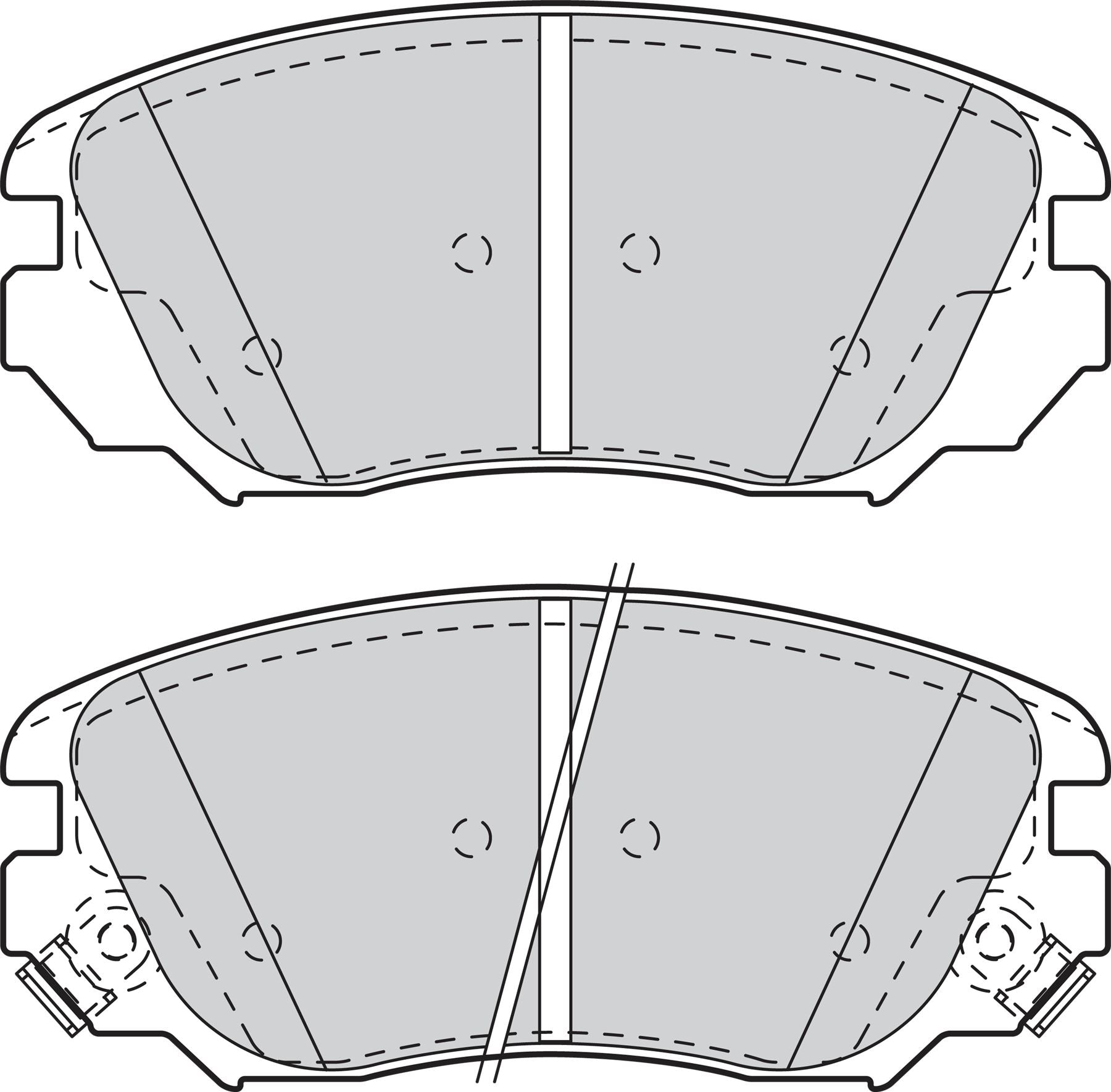 Valeo Front Brake Pad Set for Chevrolet, Vauxhall & more, OEM quality, OEM 1605236, MPN 302118