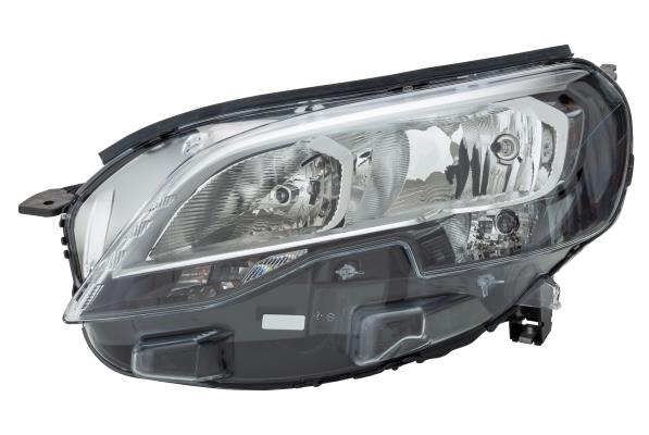 Peugeot Expert Traveller Left Headlight, Hella OEM, OEM 9808572880, MPN 1LL 354 852-031
