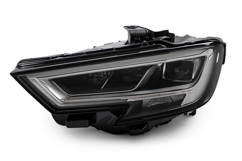 Audi A3 Left Headlight, Valeo OEM, OEM 8V0941773D, MPN 46828