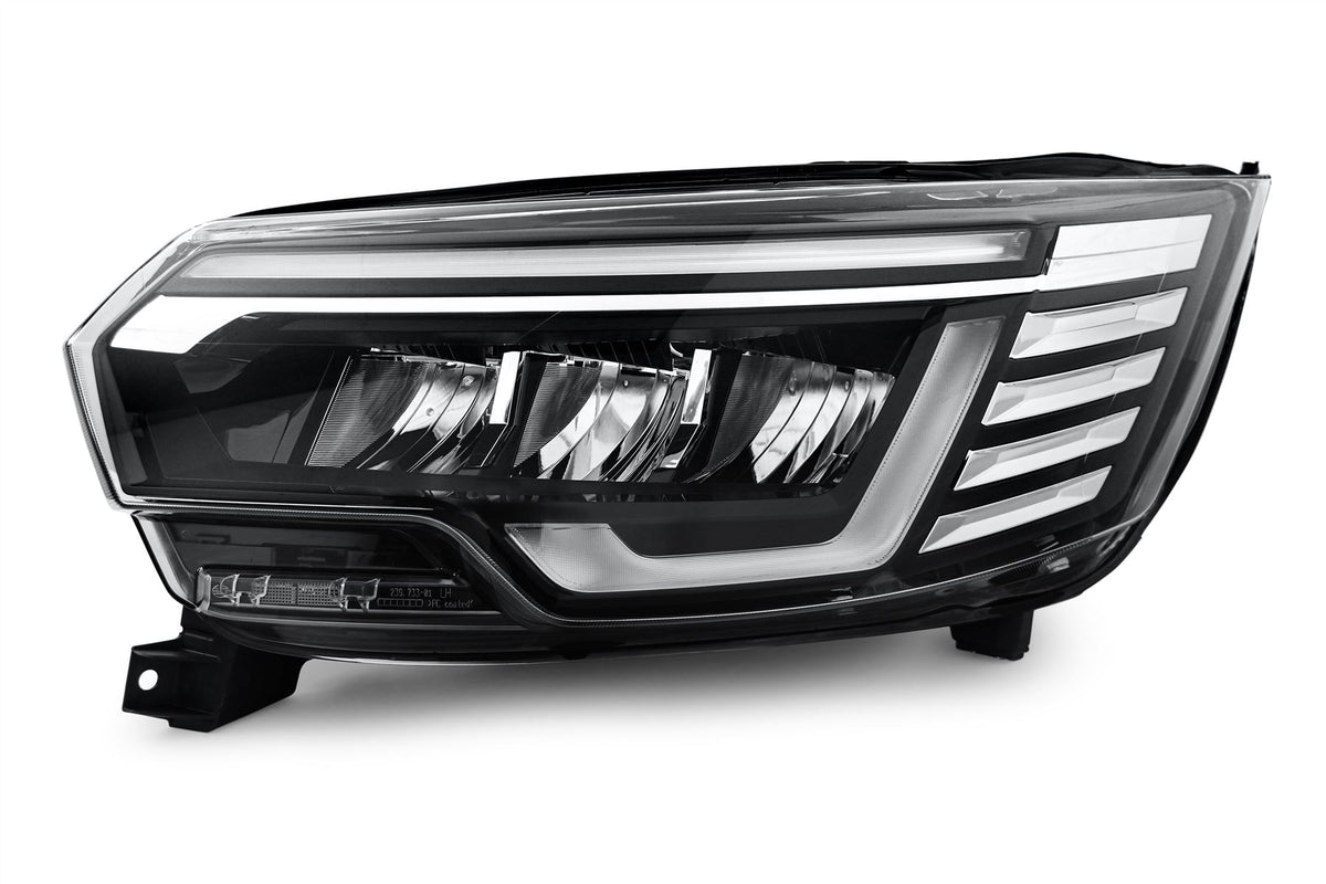 Renault Trafic Left Headlight, Hella OEM, OEM 260603247R, MPN 1LX 014 721-631