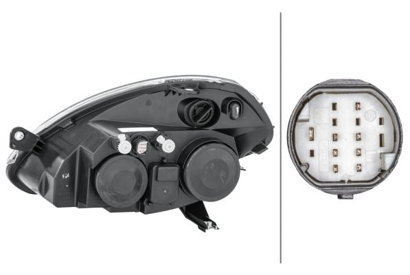 Lancia Ypsilon Right Headlight, Hella OEM, OEM 517 86 653 - View 3