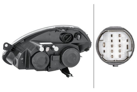 Lancia Ypsilon Right Headlight, Hella OEM, OEM 517 86 653 - View 3