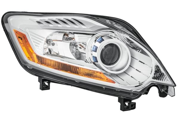 Ford Kuga I Right Headlight | Hella OEM 1 590 741, MPN 1EL 009 696-761 - View 2