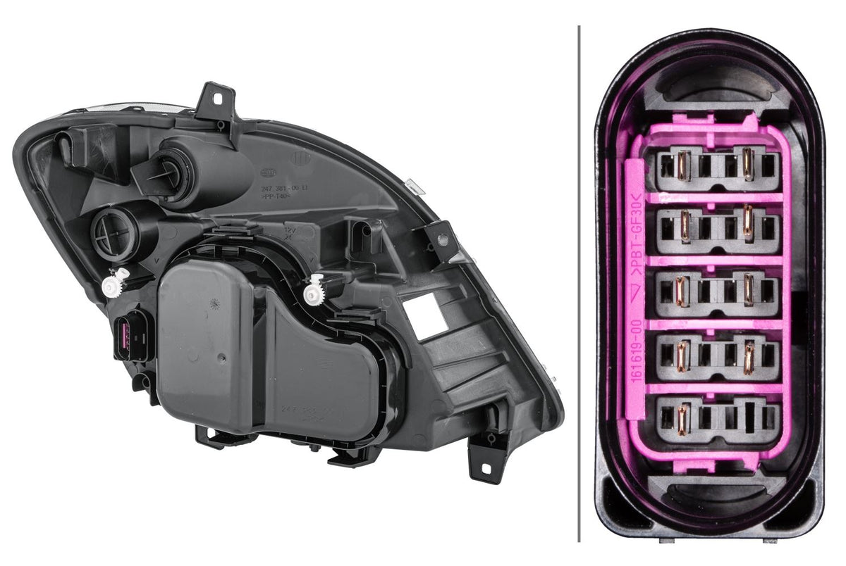 Hella Left Headlight – Mercedes-Benz | OEM 906 820 01 61