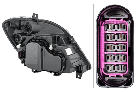 Hella Left Headlight – Mercedes-Benz | OEM 906 820 01 61