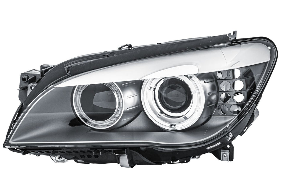 BMW 7 Series Left Headlight | Hella OEM 63 11 7 182 137 - View 2