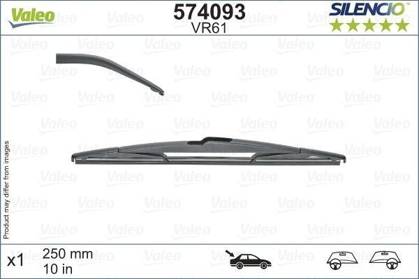 Valeo Rear Wiper Blade for Suzuki, Toyota & more, OEM quality, OEM 852420E110 - View 3