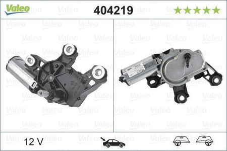 Valeo Rear Wiper Motor for Audi & Seat, OEM quality, OEM 6X0955711C - View 3