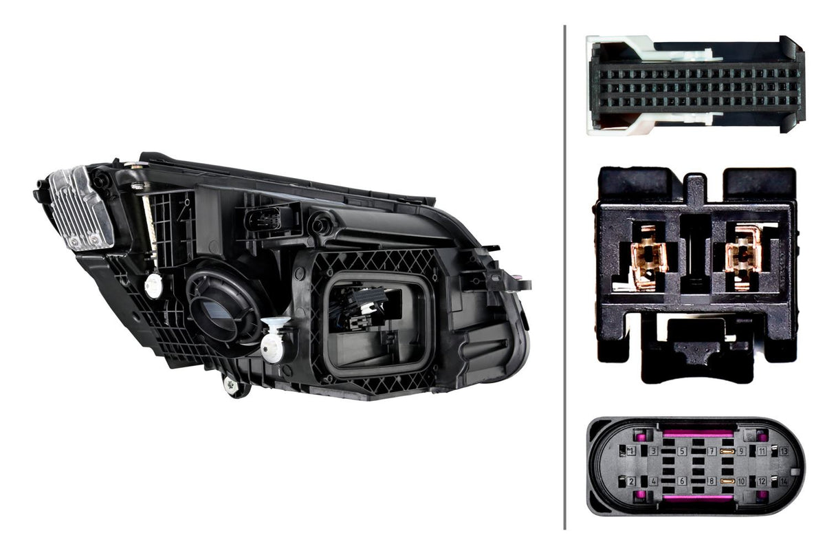 Hella LED Left Headlight for Mercedes-Benz, OEM quality, OEM 205 906 25 06 - View 5