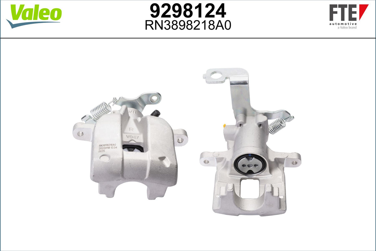Valeo Right Brake Caliper Right for Toyota, OEM quality, OEM 4783005030, MPN 9298124