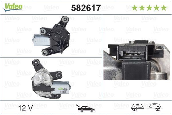 Valeo Rear Wiper Motor for Fiat, OEM quality, OEM 51757867 - View 6